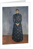 Inger in Black and Violet, 1892 by Edvard Munch