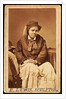 Carte de visite of Edmonia Lewis, c.1870 by Henry Rocher