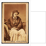 Carte de visite of Edmonia Lewis, c.1870 by Henry Rocher