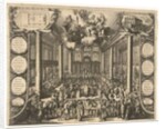 Inauguration of the Portuguese Synagogue in Amsterdam, 1675 by Romeyn de Hooghe