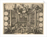 Inauguration of the Portuguese Synagogue in Amsterdam, 1675 by Romeyn de Hooghe