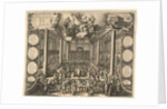 Inauguration of the Portuguese Synagogue in Amsterdam, 1675 by Romeyn de Hooghe