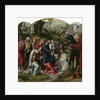 The Raising of Lazarus, centre panel of the triptych, c.1530 by Aertgen Claesz van Leyden