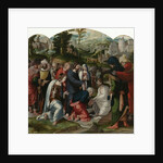 The Raising of Lazarus, centre panel of the triptych, c.1530 by Aertgen Claesz van Leyden