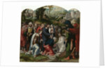 The Raising of Lazarus, centre panel of the triptych, c.1530 by Aertgen Claesz van Leyden