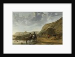River Landscape with Riders, 1653-7 by Aelbert Cuyp
