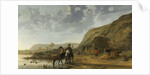 River Landscape with Riders, 1653-7 by Aelbert Cuyp