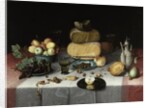 Still Life with Cheese, c.1615 by Floris Claesz. van Dyck
