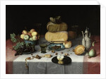 Still Life with Cheese, c.1615 by Floris Claesz. van Dyck