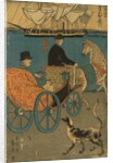 Americans enjoying Sunday in Yokohama, 1861 by Utagawa Sadahide