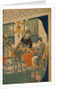 Parlour of a foreign mercantile house in Yokohama, 1861 by Utagawa Sadahide