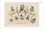 The members of the House of Steinway and Sons, 1890 by American School