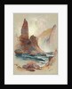 Tower at Tower Falls, Yellowstone, 1872 by Thomas Moran