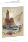 Tower at Tower Falls, Yellowstone, 1872 by Thomas Moran