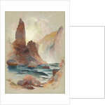 Tower at Tower Falls, Yellowstone, 1872 by Thomas Moran