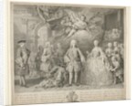 Ferdinand VI and his queen Maria Barbara of Braganza with Scarlatti and the celebrated Italian castrato Farinelli, 1733-57 by Jacopo (after) Amigoni