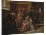 Waiting for the Verdict, 1859 by Abraham Solomon