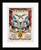 Democratic presidential campaign banner, 1852 by American School