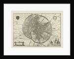 Plan of Leuven, 1581 by Jan Luyken