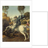 Saint George and the Dragon, c.1506 by Raphael (1483-1520)
