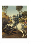 Saint George and the Dragon, c.1506 by Raphael (1483-1520)