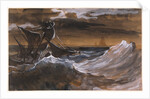 Sailboat on a Raging Sea, c.1818-9 by Theodore Gericault