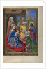 The Adoration of the Magi from a Book of Hours Ms. 48 fol. 59, c.1480-90 by Georges Trubert