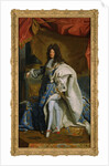 Portrait of Louis XIV, c.1701 by Hyacinthe Rigaud