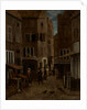 Street Scene by Jacobus Vrel or Frel