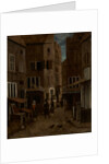 Street Scene by Jacobus Vrel or Frel