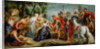 David Meeting Abigail, c.1620-5 by Peter Paul (studio of) Rubens