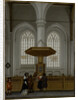 Interior of the Laurenskerk at Rotterdam, 1662 by Anthonie de Lorme