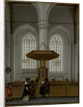 Interior of the Laurenskerk at Rotterdam, 1662 by Anthonie de Lorme
