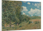 The Road from Versailles to Saint-Germain, 1875 by Alfred Sisley