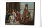 Alexander the Great and Campaspe in the Studio of Apelles, c.1740 by Giovanni Battista Tiepolo