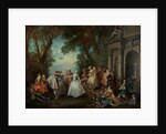 Dance before a Fountain, c.1724 by Nicolas Lancret