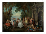 Dance before a Fountain, c.1724 by Nicolas Lancret