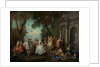 Dance before a Fountain, c.1724 by Nicolas Lancret