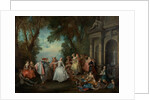 Dance before a Fountain, c.1724 by Nicolas Lancret