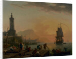 A Calm at a Mediterranean Port, 1770 by Claude Joseph Vernet