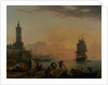 A Calm at a Mediterranean Port, 1770 by Claude Joseph Vernet