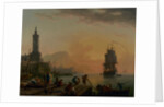 A Calm at a Mediterranean Port, 1770 by Claude Joseph Vernet