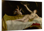 Danaë and the Shower of Gold, 1621-3 by Orazio Gentileschi
