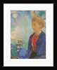 Baronne de Domecy, c.1900 by Odilon Redon
