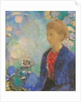 Baronne de Domecy, c.1900 by Odilon Redon
