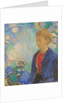 Baronne de Domecy, c.1900 by Odilon Redon
