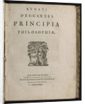 Title page of Principia philosophiae by Rene Descartes, 1644 by Dutch School