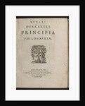 Title page of Principia philosophiae by Rene Descartes, 1644 by Dutch School
