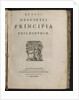 Title page of Principia philosophiae by Rene Descartes, 1644 by Dutch School