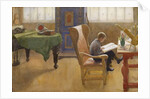 Esbjorn in the Study Corner, 1912 by Carl Larsson